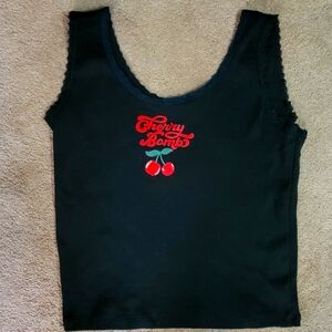 Cherrybomb 🍒  tank top sz. Xl